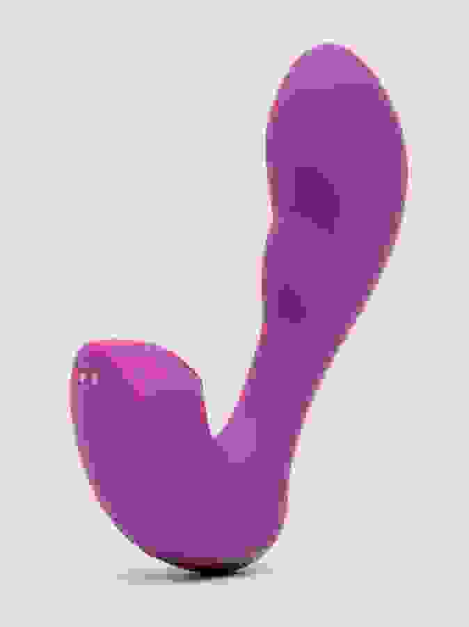 Playboy Arch Dual G-Spot Rechargeable Vibrator, Purple, hi-res